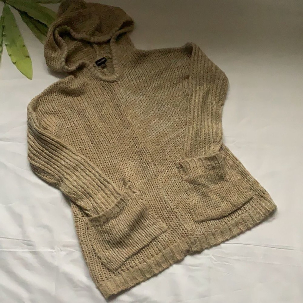 LOVE & Liberty Hooded Knit Sweater